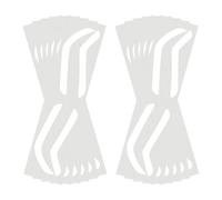 Celuicion Adoprush - Cartografia per sopracciglia, 10 paia di strisce ausiliarie, Shamp Shaper, adesivo, pellicola adesiva