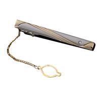 Celuicion Aghi per cravatta, spilla lucida per uomo - Elegante accessorio antiscivolo per uomo come marito padre e amico per incontri di lavoro e matrimoni, Siehe Beschreibung, rame, Vedi descrizione