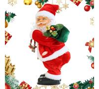 Celuicion Babbo Natale Ballando con Musica, Babbo Natale Canto | Giocattoli di Babbo Natale - Booty Shaking Cantando e danzando Giocattolo elettrico di Babbo Natale per e Donne