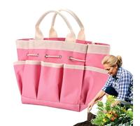Celuicion Borse portaoggetti per attrezzi da giardino, borsa per il trasporto con attrezzi da giardinaggio, portautensili da kit per attrezzi da giardino, multi-tasca, per riporre gadget all'aperto