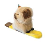 Celuicion Bracciale Capibara,Giocattolo di peluche capibara,Braccialetto animale divertente con scossa - Per bambini giovani adolescenti uso in classe casa viaggio scuola uso quotidiano natale festa