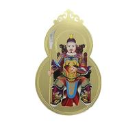 Celuicion Carta Anno Cavallo Tai Sui,Carta Tradizionale Culto Tai Sui | Icona Di Prosperità Metallo Per Scrivania Comodino Libreria