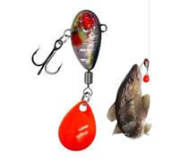 Celuicion Crank Esca | Esca da pesca d'acqua dolce con ganci - Accessori per la pesca in acqua dolce su rive, fiumi e barche durante le attività all'aperto