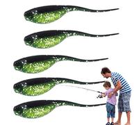 Celuicion Esca morbida persico - Esca artificiale - Esca d'acqua luminosa per laghetto fiume lago