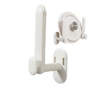 Celuicion Gancio per Cappotti da Parete,Gancio Regolabile Per Cappotti E Tende Con Ferma Tendaggio | Organizzatore Appendiabiti Adesivo per Accessori Casa Asciugamani Pantofole Tazze Cappelli