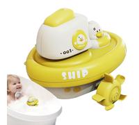 Celuicion Giocattolo Barchetta Acqua | Barchette Gioco Vasca da Bagno - Gioco Interattivo Divertente Con Manovella Per Bagno Adatto Per Divertimento In Casa Piscina Spiaggia E Doccia Per Ragazzi E