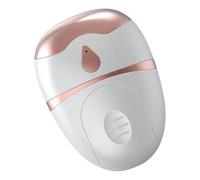 Celuicion Maschera riscaldante per gli occhi | massaggiatore viso per contorno occhi - cura viso portatile disattivante 2 velocità vibrazione strumento di bellezza liftant spa lenitivo tasche sotto