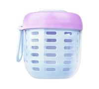 Celuicion per insalata,Contenitori riutilizzabili impermeabili | Contenitore shaker per insalata per il pranzo con coperchio e forchetta | Per picnic party, ufficio, viaggi, campeggio