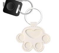 Celuicion Portachiavi in pelliccia di cane | Portachiavi per riporre i capelli di gatto, accessorio alla moda per amici, famiglia, colleghi, ragazze, sorella, bianco, Siehe Beschreibung