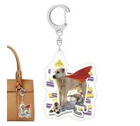 Celuicion Portachiavi per cani | portachiavi in acrilico, doppio lato HD, ciondolo a forma di animale, per borsa da viaggio, feste, compleanno, auto, bambini, zaino da donna, 109, Siehe Beschreibung