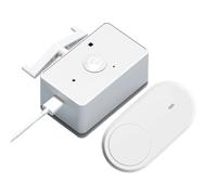 Celuicion Pulsante a pulsante, senza cablaggio, controllo automatico della pressione per la casa, senza fili, per interruttore della luce, per casa, soggiorno, camera da, garage, posto di lavoro