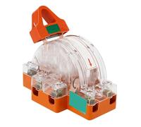 Celuicion Pulsante Disconnessione Batteria, Pulsante Isolatore Batteria, Con Indicatore Led Tagliacorrente Tripolare Sicurezza Sistemi Elettrici Manutenzione Veicoli Applicazioni