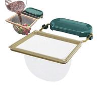 Celuicion Rack di rifiuti in rete per lavello, portarifiuti lavandino,Lavello da cucina con tappo netto | Filtro filtro filtro per lo smaltimento dei rifiuti per bucce di frutta per capelli