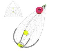 Celuicion Rete per granchi,Armadietto da con Apertura e Chiusura Automatica | Trappola Portatile per aragoste gamberi Acqua salata Kayak molo fiumi Laghi Stagno | Progettato per Uso Acqua salata