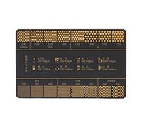 Celuicion Righello Di Misura Per Macinatura Di Caffè - Guida Di Riferimento Per La Dimensione Di, Macinacaffè, Righello per Misura Casa e Preparazione Caffè