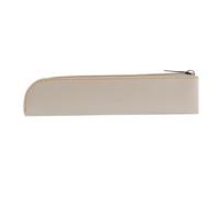 Celuicion Schec à, Astuccio per Penna,Piccola pochette a - Organizer per cancelleria sottile portatile con cerniera PU in pelle di grande capacità forniture scolastiche per studenti e