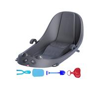 Celuicion Slitta per bambini - Sport invernali con schienale | Slitta da neve Toboggan con freno integrato | Per bambini e con tempo freddo sulle colline innevate nel parco in giardino e su