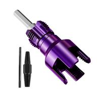 Celuicion Tagliatubi in PVC - Taglierina filettata interna ed esterna integrata per tubi, apertura di manutenzione sanitaria per seminterrato officina progetti esterni