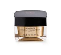 Atashi Antietà - Crema Idratante Ridensificante | Pelle Uniforme, Tonica e Luminosa | Corregge Rughe Profonde e Imperfezioni | Unifica l'Incarnato | Gardenia e Perla Nera | SPF15. 50 ml