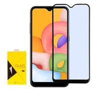 CELZEN - Pellicola proteggi schermo per Samsung Galaxy A01 SM-A015 Temperato - completamente adesivo nero