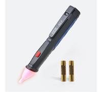 CEM Tester di tensione senza contatto, rilevatore di tensione CA con indicatore LED e allarme cicalino, tester elettrico, tester per cavi in tensione, tester per circuiti elettrici e domestici