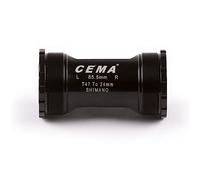 Cema Bracketas T47 Trek FSA386 - Rotore in acciaio INOX, colore: Nero