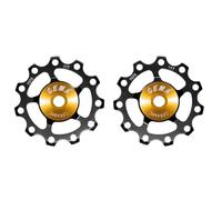 Cema - Cema ruote deragliatore in PVC 9/10/11v full ceramic nero
