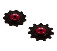 Cema Set Di Pulegge Per Bicicletta Shimano/sram Inox Black