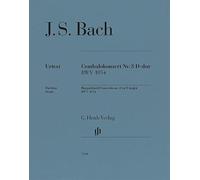 Cembalokonzert Nr. 3 D-dur BWV 1054; Dirigierpartitur: Besetzung: Orchester