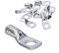 Cembre 10x Capicorda ad Anello A2-M6 in Rame Stagnato per Cavi 10 mm²