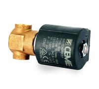 CEME ELETTROVALVOLA IN LINEA FEMMINA FEMMINA 1/4" BOBINA 12 WATT 9912EN28SC57