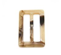 CEMELI 6/10pcs 20~60mm Fibbia per cintura in resina per bagagli Vestito da donna Cappotto a vento Decorazione Accessori per abbigliamento fai da te