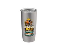 Cement Mason Concrete Dad Humor Bicchiere termico in acciaio inox doppia parete