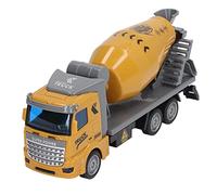 Cement Mixer Toy Truck 1:48 Scala Pull Back Auto Toys Cement Mixer Finge Play Vehicle per 3 Anni Sopra i Bambini (Testa piatta)