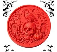 Cement Molds Concrete, Silicone Pumpkin Skull Molds, DIY Garden Stone Mold