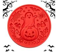 Cement Molds for Concrete DIY Silicone - Pumpkin Skull Making Craft Ghost
