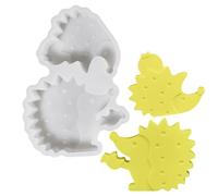 Cement Molds Silicone, Epoxy Resin for Hedgehog Shape Crafts 6.18x4.41x0.83 inches, Sturdy Flexible Design with Easy Release, for Decor, Party Themes, Holidays, Simple to Demould