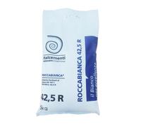 CEMENTO BIANCO Roccabianca sacco 5 Kg per forme statue colata colaggio rasatura