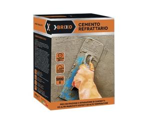 Cemento Brixo Refrattario - Kg. 5 - Conf. 2 Pz