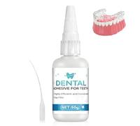 Cemento Dentale Definitivo, Cemento per Denti, Colla per Denti, Resistente Calore e All'acqua, Colla per Tecniche Odontoiatriche e Artigianato, 50g