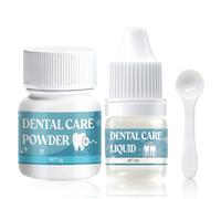 Cemento Dentale Definitivo, Kit per Otturazioni Dentali, 5g+5ml
