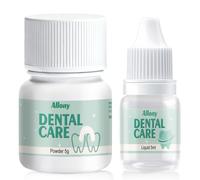 Cemento Dentale Definitivo, Kit Riparazione Denti, Cemento Dentale Fissa Ponti, Capsule Dentali e Denti a Perno