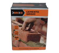 Cemento grigio Brixo per calcestruzzo e malte cementizie sigilla pavimento 5 kg