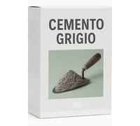 Cemento Grigio per Riparazioni su Intonaci 1 KG, Calcestruzzo e Pavimenti - Interno/Esterno - Conforme EN 197-1 - Sacco in Polvere Pronto all’Uso