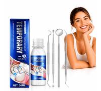 Cemento per Denti, Kit Riparazione Denti Temporanea, 30ml | Impermeabile e resis