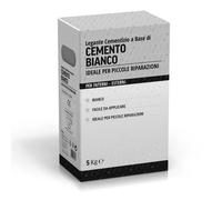 Cemento polvere Bianca interno ed esterno 5 Kg Bianco