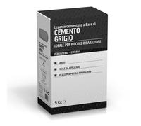 Cemento polvere Grigio per interno ed esterno 5 Kg Grigio