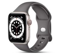 CeMiKa Cinturino Compatibile per Apple Watch Cinturino 38mm 40mm 41mm 42mm 44mm 45mm 46mm 49mm, Silicone Cinturini di Ricambio per iWatch Series 10 9 8 7 6 5 4 3 2 1 SE, 38mm/40mm/41mm-S/M, Argilla