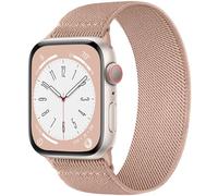 CeMiKa Compatibile con Cinturino Apple Watch 42mm 41mm 40mm 38mm Donne Uomini, Ricambio in Nylon Intrecciato Morbido Elastico Stretch Solo Loop Sportivo per iWatch Serie 10 9 8 7 SE 6 5 4 3 Ultra 2 1