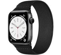 CeMiKa Compatibile con Cinturino Apple Watch 42mm 41mm 40mm 38mm Donne Uomini, Ricambio in Nylon Intrecciato Morbido Elastico Stretch Solo Loop Sportivo per iWatch Serie 10 9 8 7 SE 6 5 4 3 Ultra 2 1